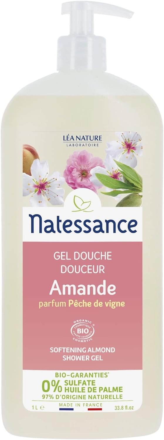 Lea Nature Natessance - Mandľový jemný sprchový gél 1l