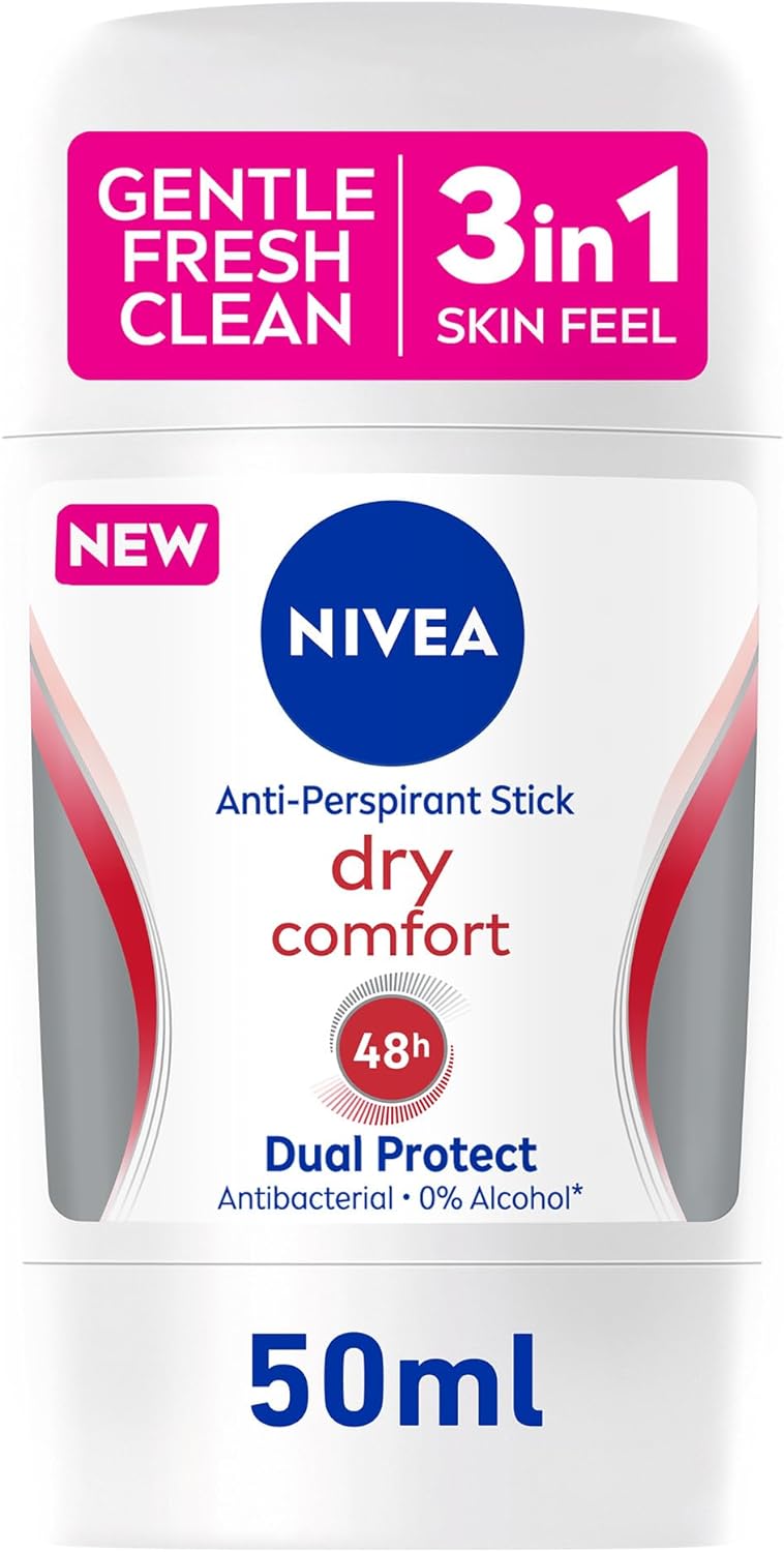 NIVEA Antiperspirant pre ženy, 48h ochrana, Dry Comfort Quick Dry, 50 ml