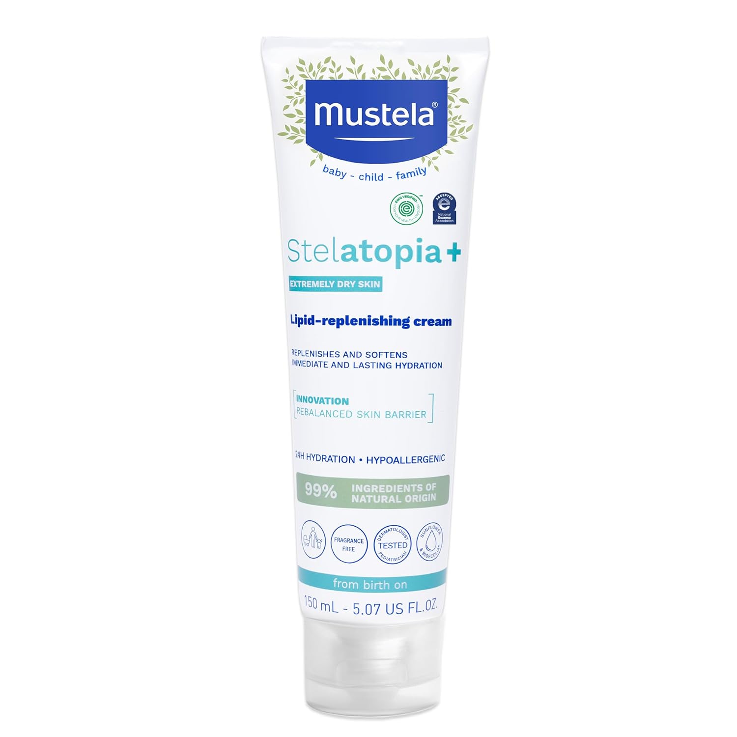 Mustela Stelatopia plus Krém na doplnenie lipidov 150ml