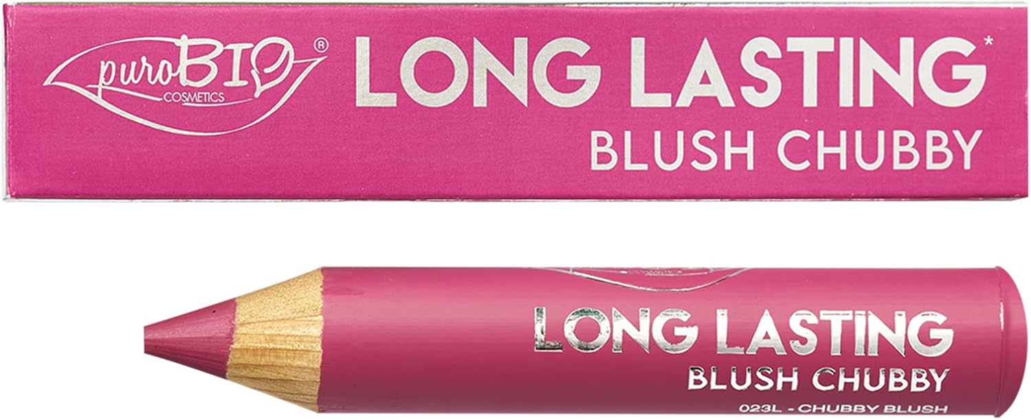 PuroBio dlhotrvajúca lícenka Chubby 023L – cyklámenová 3,3g