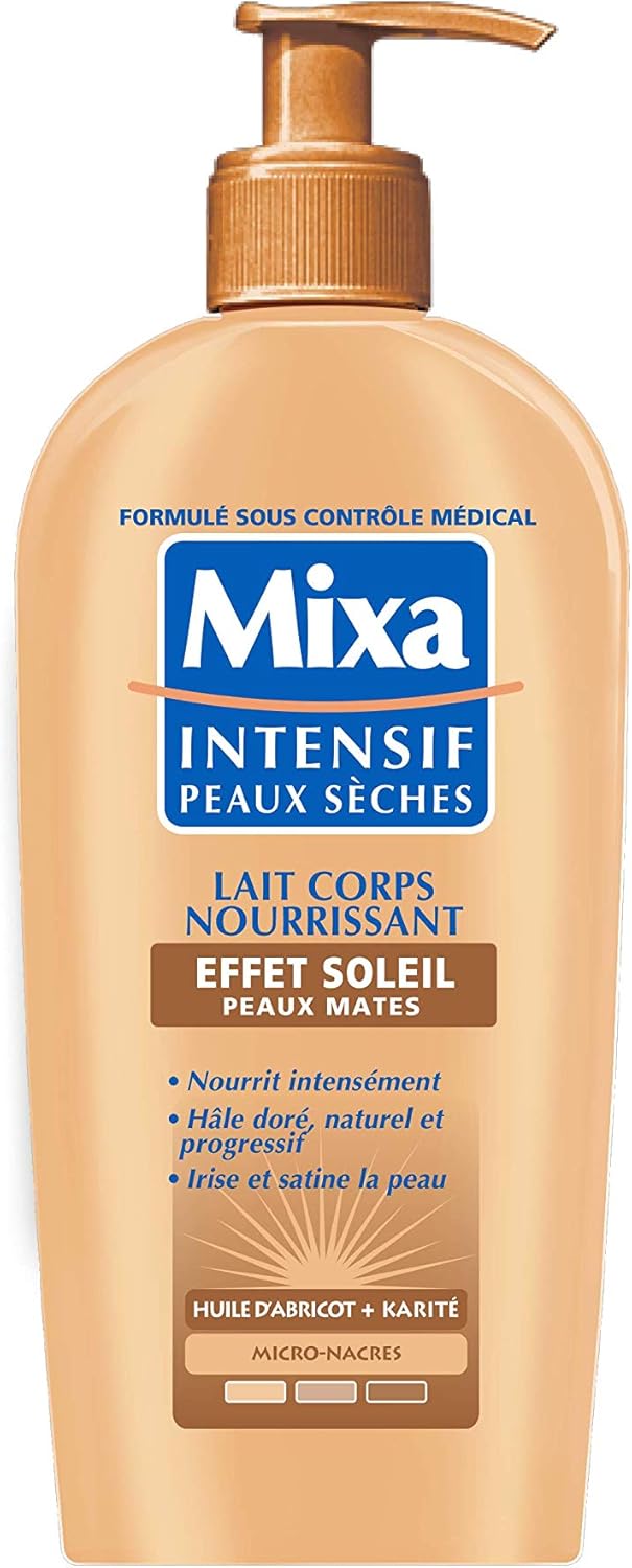 Mixa Intensive vyživujúce telové mlieko dark skin - 250ml