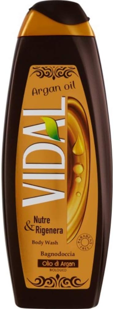 VidalForce Vidal Nutre and Rigenera Body Wash 600 ml