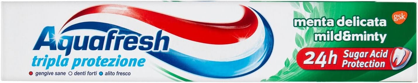 Zubná pasta Aquafresh Triple Protection menta delicata 75ml