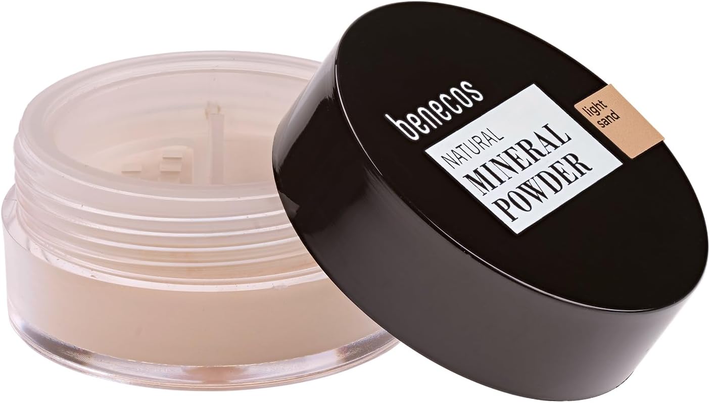 Benecos - Minerálny púder,sypký,matujúci LIGHT SAND 6g