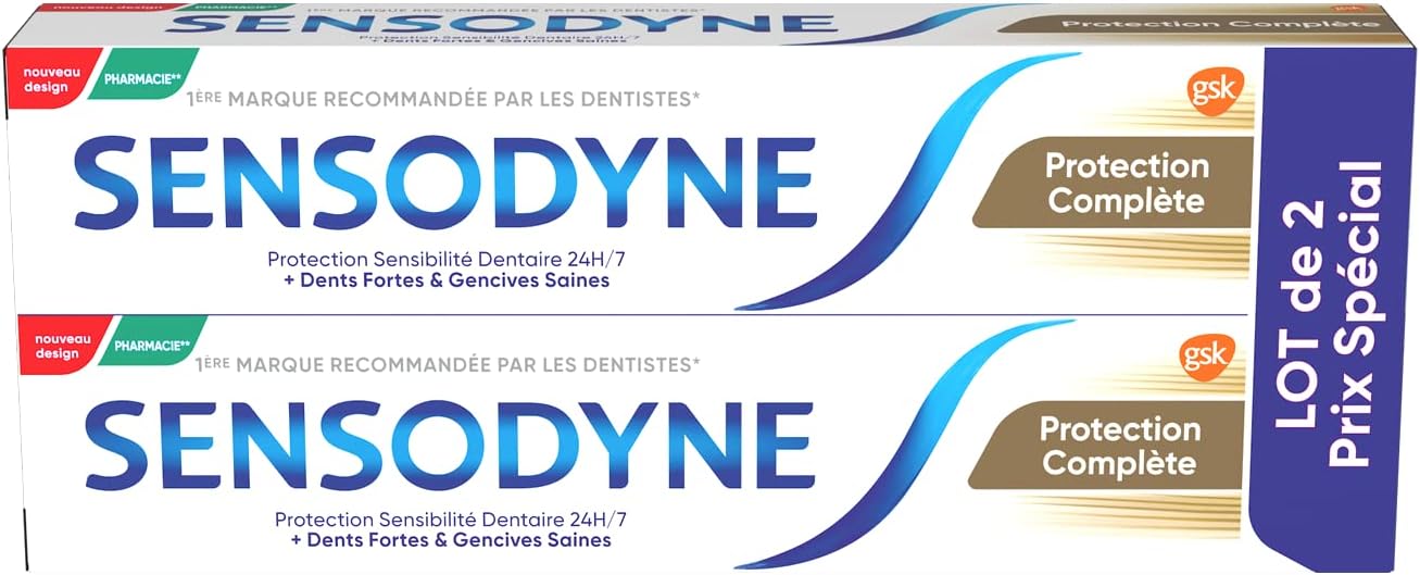 Sensodyne protectione complete ochranná zubná pasta 2x75ml