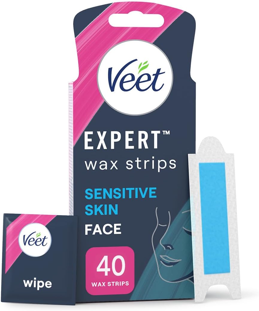 Veet Expert Voskové pásiky 40ks pre citlivú pokožku