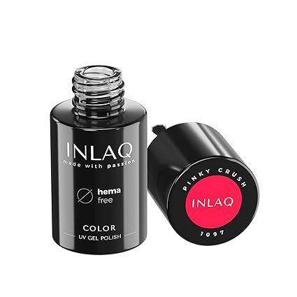 Inlaq INLAQ® UV lak na nechty 1097 Pinky Crush 6 ml Hema Free