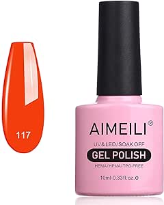AIMEILI LED gél lak na nechty - Lilium Pumilum (117) 10 ml