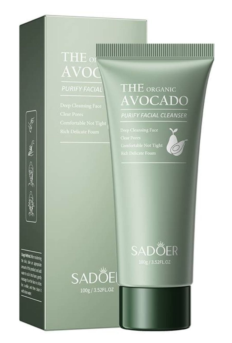 SADOER Organic Avocado Facial Cleanser 100g