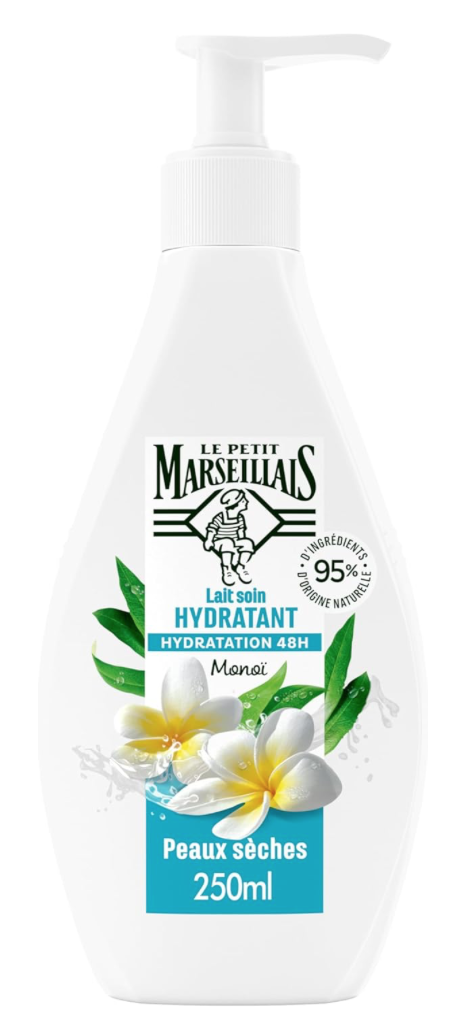 LE PETIT Marseillais jemné hydratačné telové mlieko Monoi 250ml