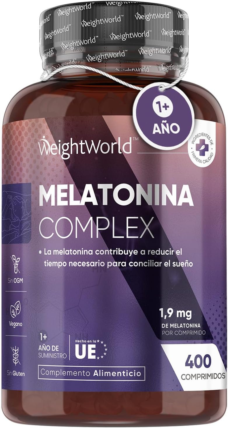 WeightWorld Čistý melatonín komplex 400 tabliet Exp.: 12/2025