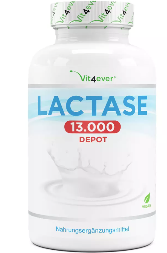 Vit4ever Lactase 13 000 Depot – 365 depozitných tabliet