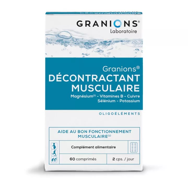 Granions Svalový relaxant 60 tabliet
