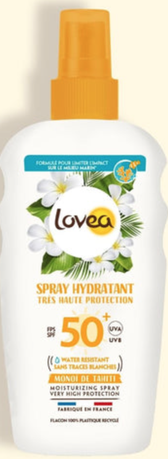 Lovea Moisturizing Spray SPF 50+ , 150ml