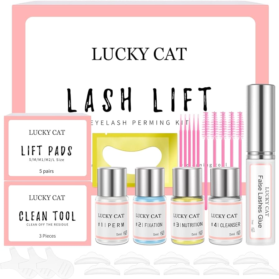 Lucky Cat - Lash Lift Kit (Číslo 4 v súprave chýba)