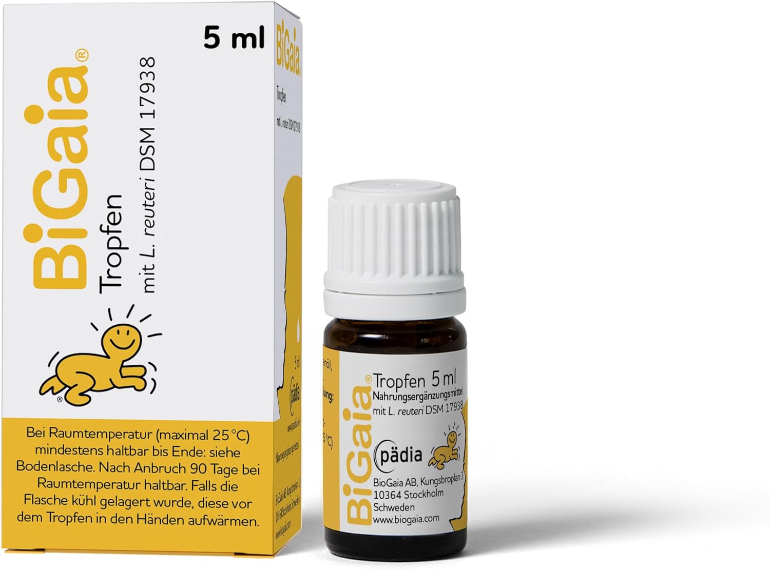 BiGaia probiotické kvapky pre babätká 5ml