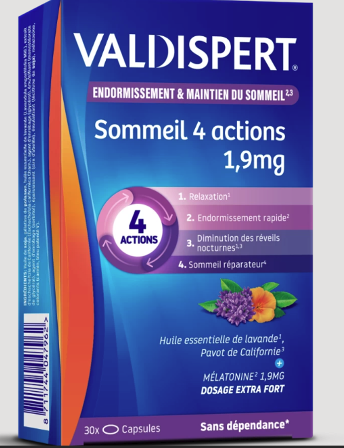 VALDISPERT - Komplex podporujúci SPÁNOK 30 kapsúl Exp.: 2026+