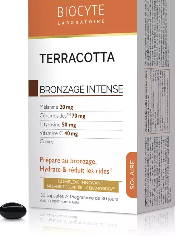 Biocyte laboratoire Intenzívny terakotový bronz 30 kapsúl Exp.: 2026+