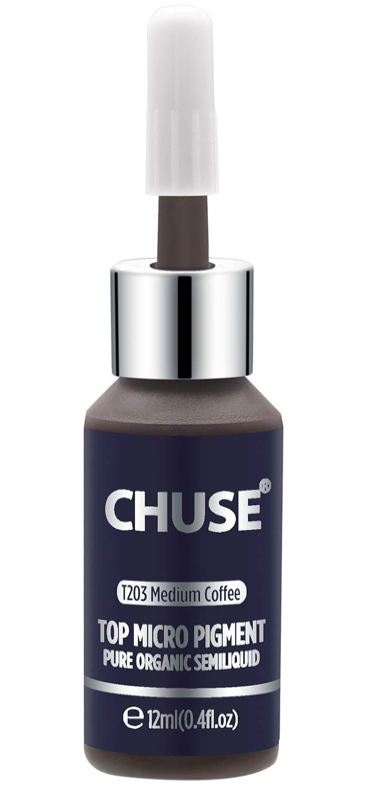 CHUSE Ink permanentný make-up obočia T203 Medium Coffee, 12ml