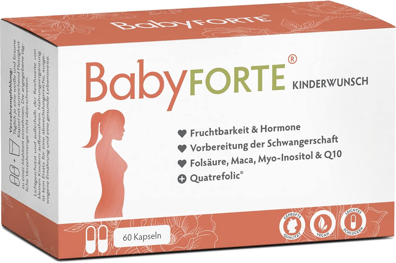 BabyFORTE Baby Forte 1x A Child; 60 kapsúl príprava na tehotenstvo Exp.: 2026+