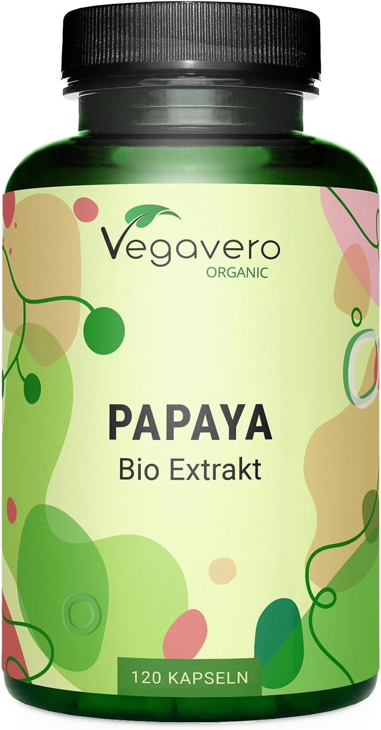 Vegavero Bio extrakt z papáje 120 kapsúl