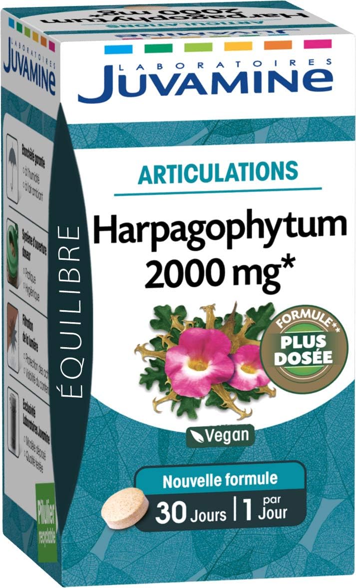 JUVAMINE Harpagophytum 200 mg na kĺby 30 tabliet