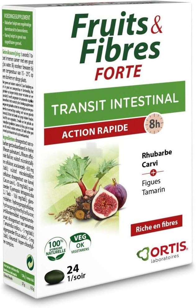 ORTIS Fruits & Fibers FORTE Intestinal Transit 24 tabliet