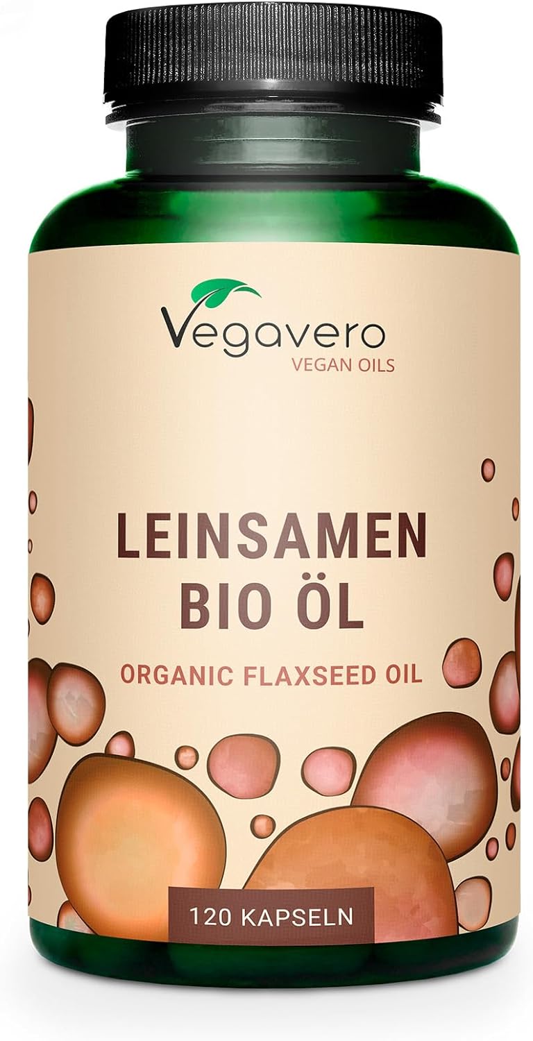 Vegavero Ľanový bio olej 120 kapsúl