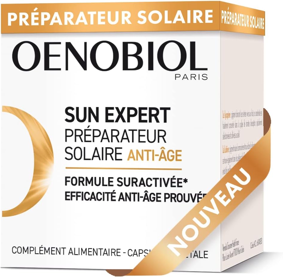 OENOBIOL SUN EXPERT Prípravok na opaľovanie proti starnutiu 30 kapsúl