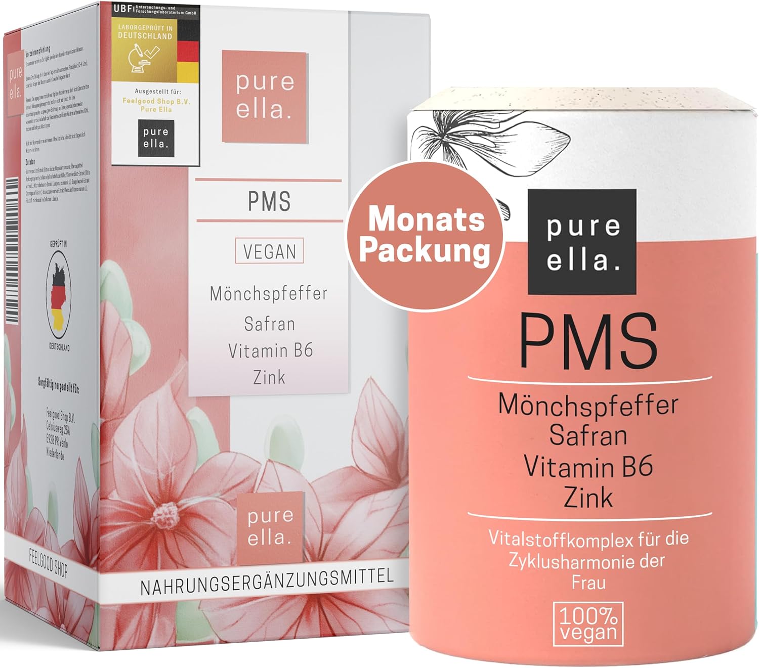 PURE ELLA PMS komplex pre ženy 60 kapsúl BEZ KRABICE
