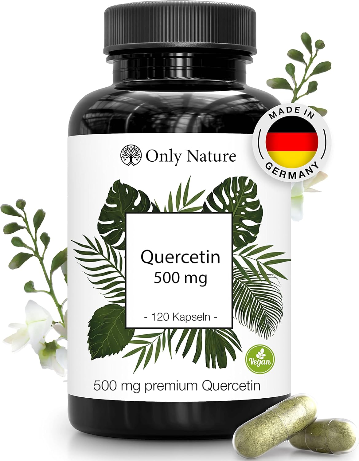 Only Nature Quercetin 500mg 120 kapsúl