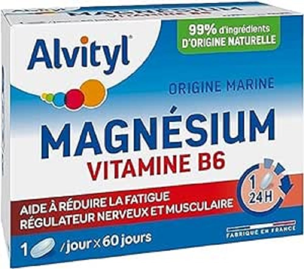 Alvityl Magnesium 300 mg + vitamín B6 60 tabliet