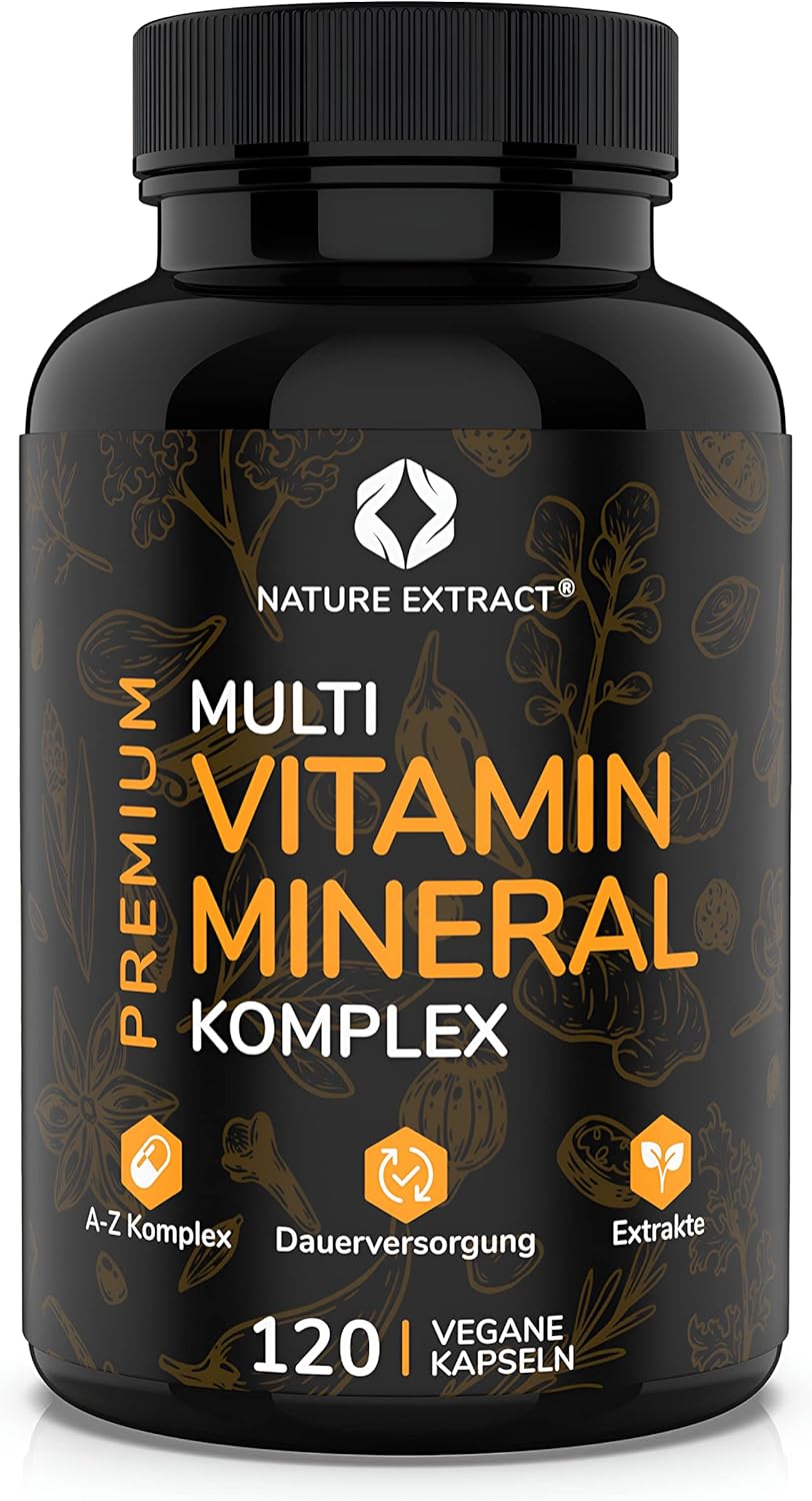 Nature extract Prémiový multivitamínový a minerálny komplex 120 kapsúl