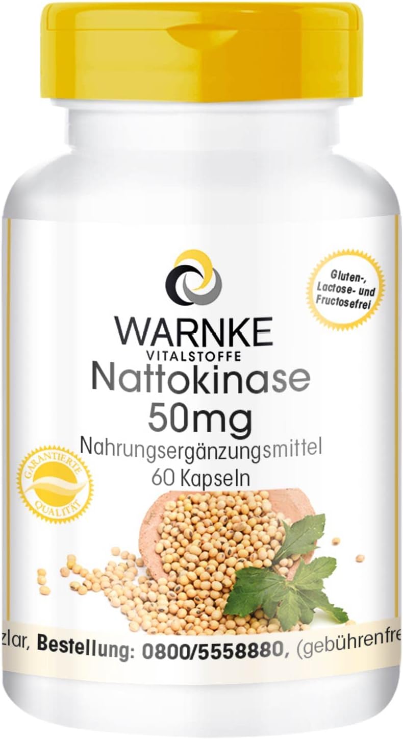 WARNKE Nattokináza 50mg - 2000 FU - 60 kapsúl Exp.: 2026+