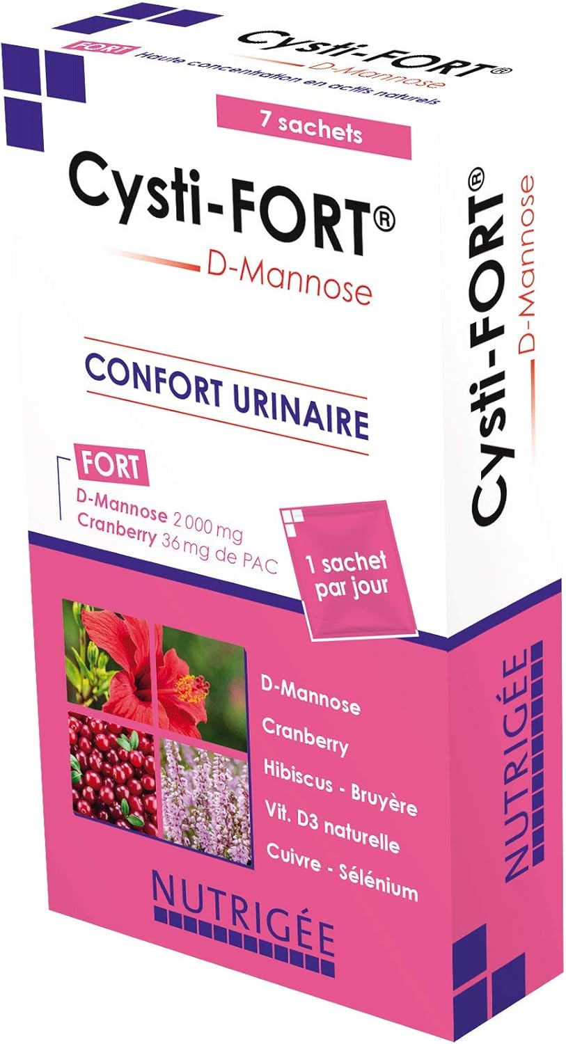 NUTRIGÉE - Cysti-Fort - Pohodlie pri močení 7 vrecúšok