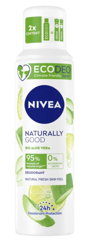 NIVEA Naturally Good vegánsky deodorant 125ml