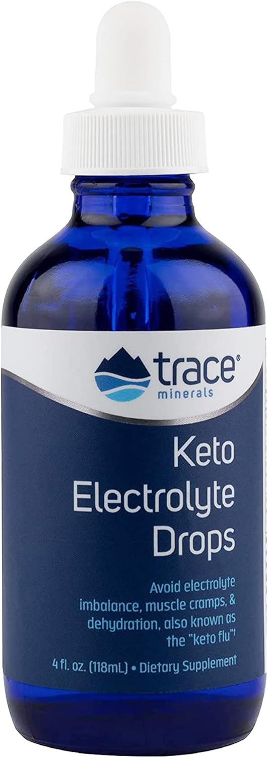 Trace minerals Keto elektrolytové kvapky 118 ml
