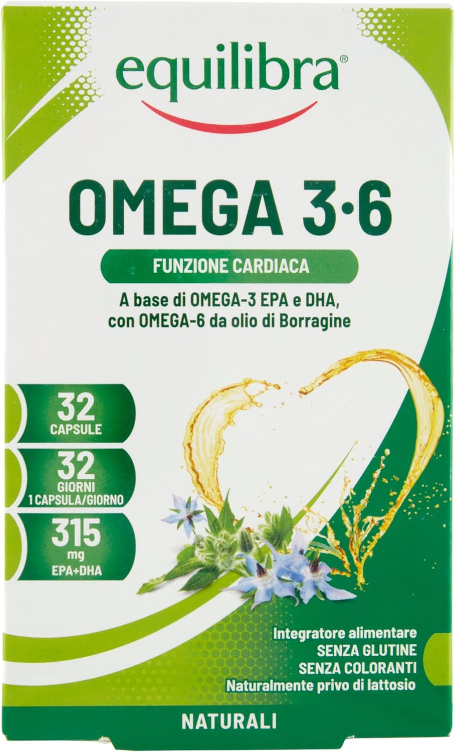 Equilibra omega 3-6 32 kapsúl