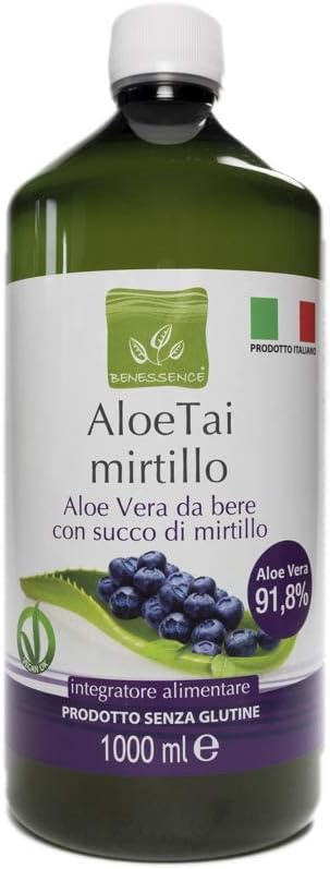 Benessence - Aloe Vera Šťava s čučoriedkami - Detoxikačný účinok 1000 ml