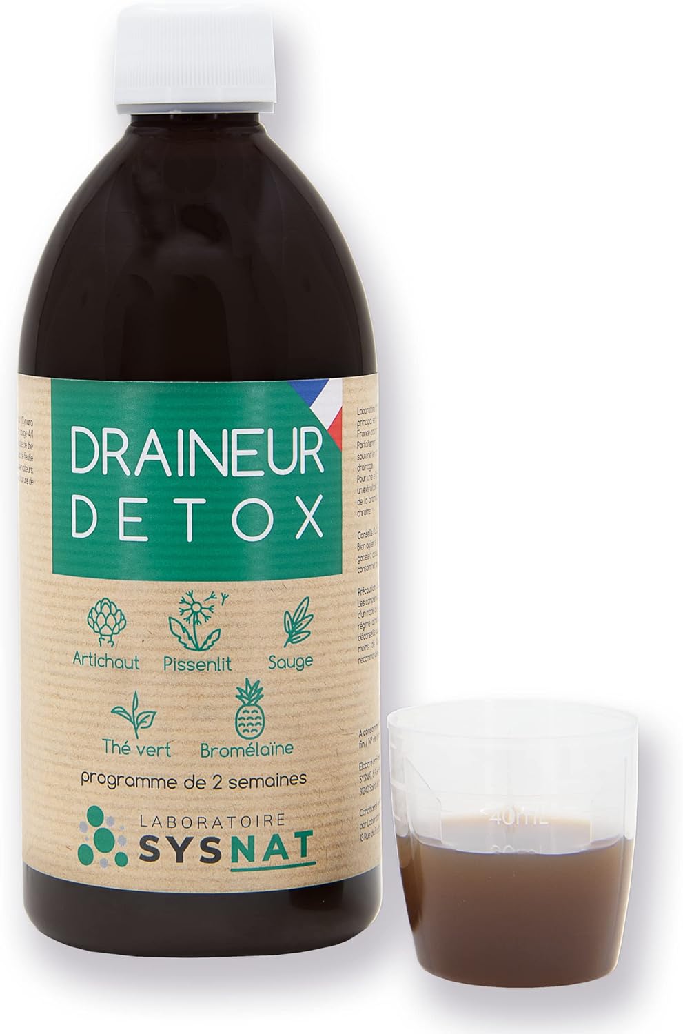 SYSNAT Detox • Diuretikum • Drenáž • Diéta 500 ml
