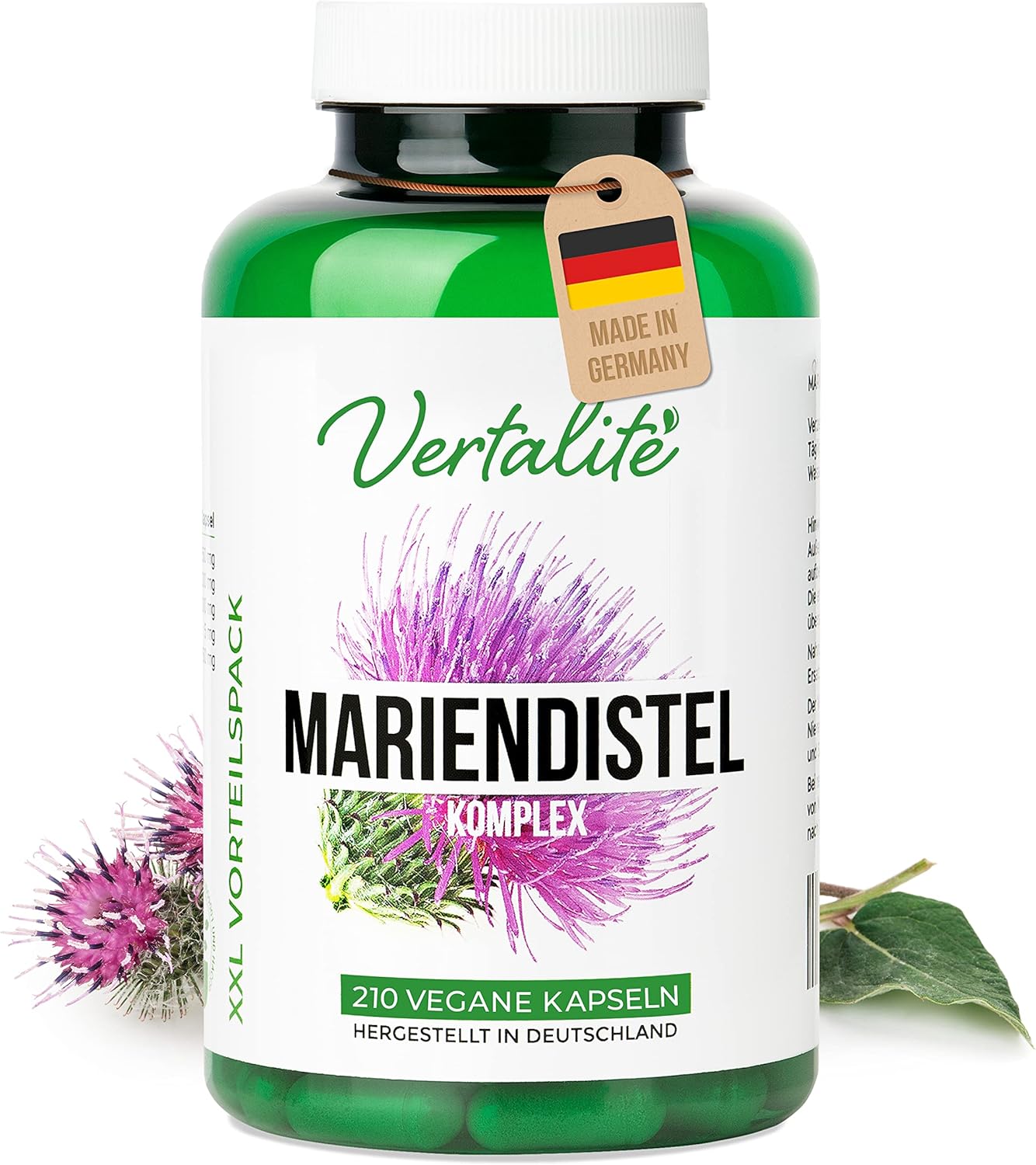 Vertalite Ostropestrecový komplex 210 kapsúl exp:2/25