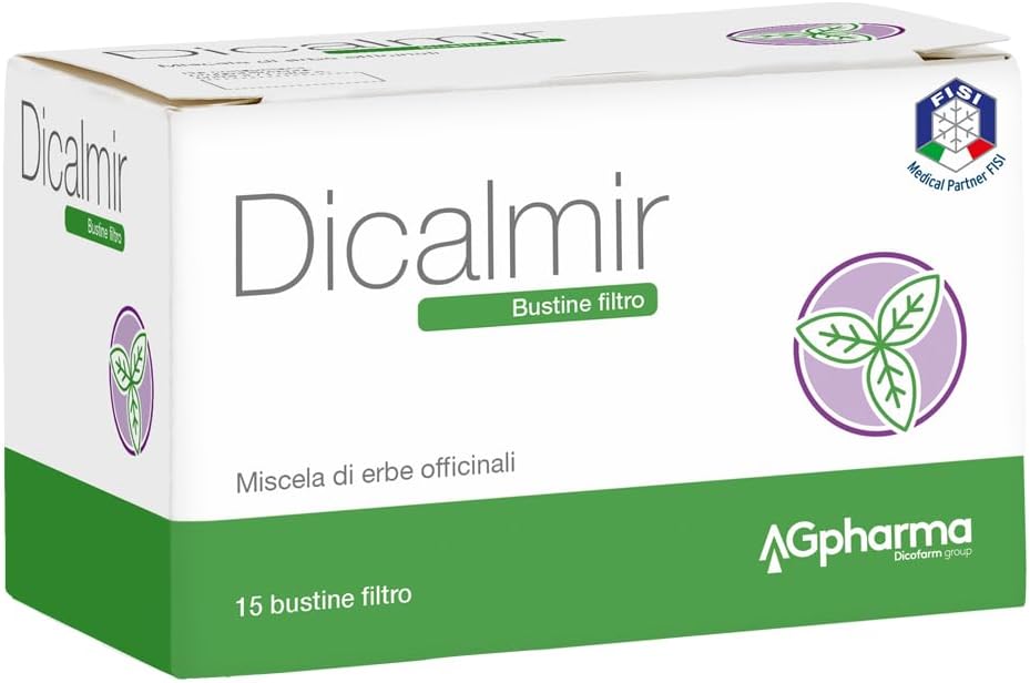 AGpharma Dicalmir bylinkový čaj 15 filtračných vrecúšok Exp.: 2026+