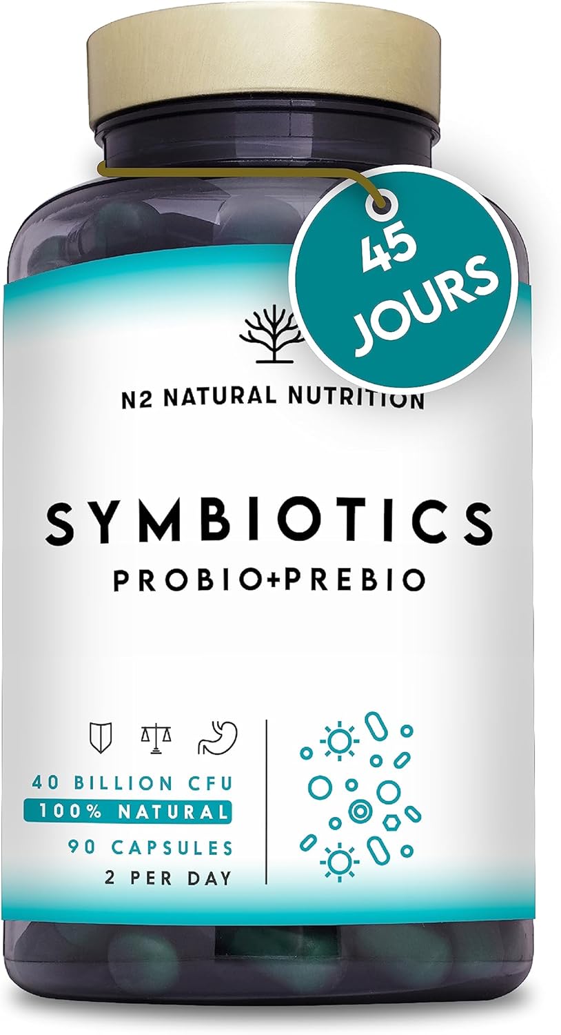 N2 Natural Nutrition SYMBIOTICS probio+prebio 90 kapsúl Exp.: 12/2025