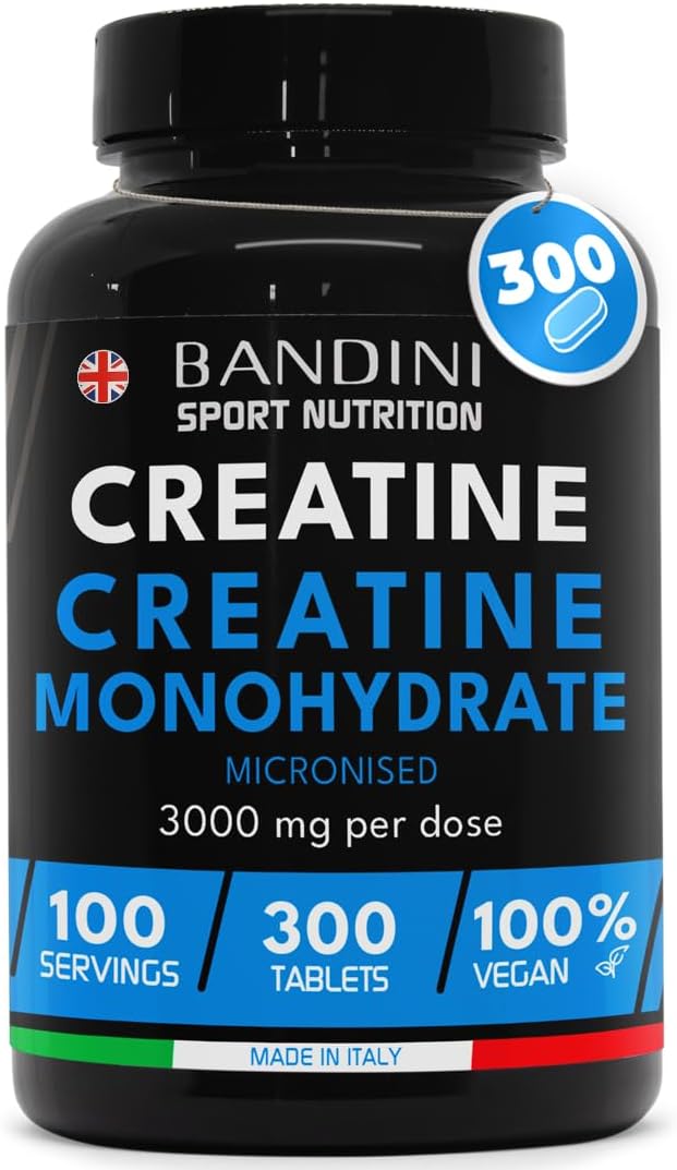 Bandini Kreatín Monohydrát 3000 mg - 300 tabliet