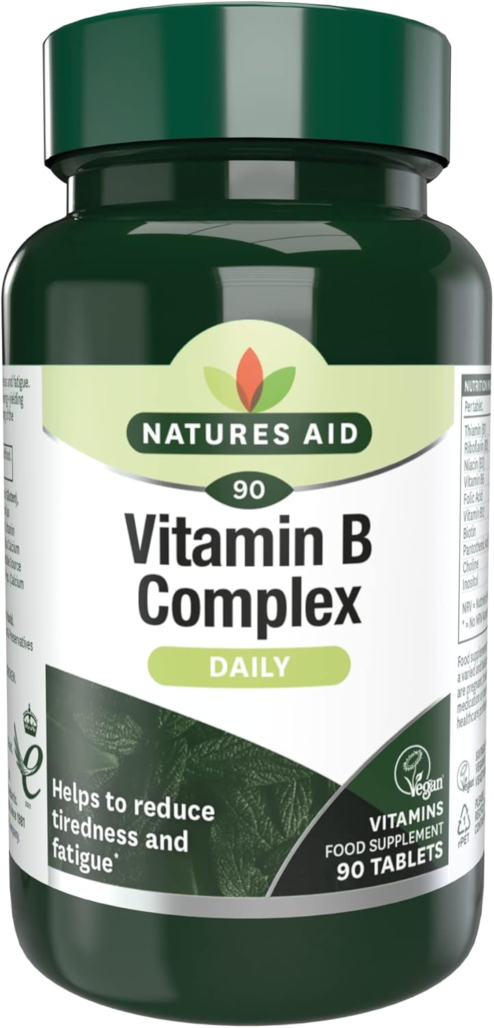 Natures aid Vitamín B komplex 90 tabliet
