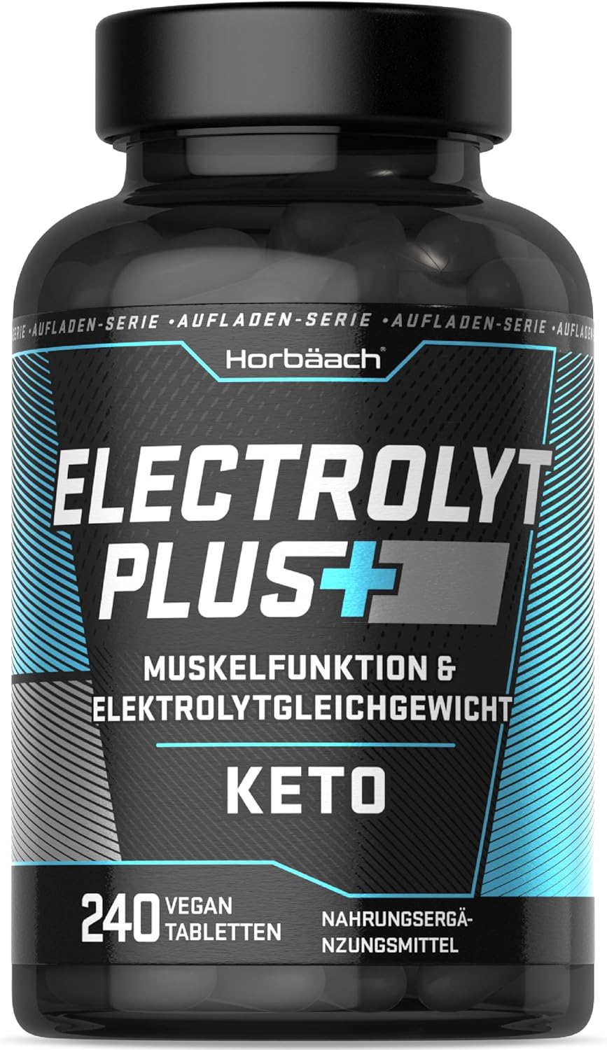 Horbäach Horbaach Electrolyte tablety Complex s horčíkom 240 ks Exp.: 2026+