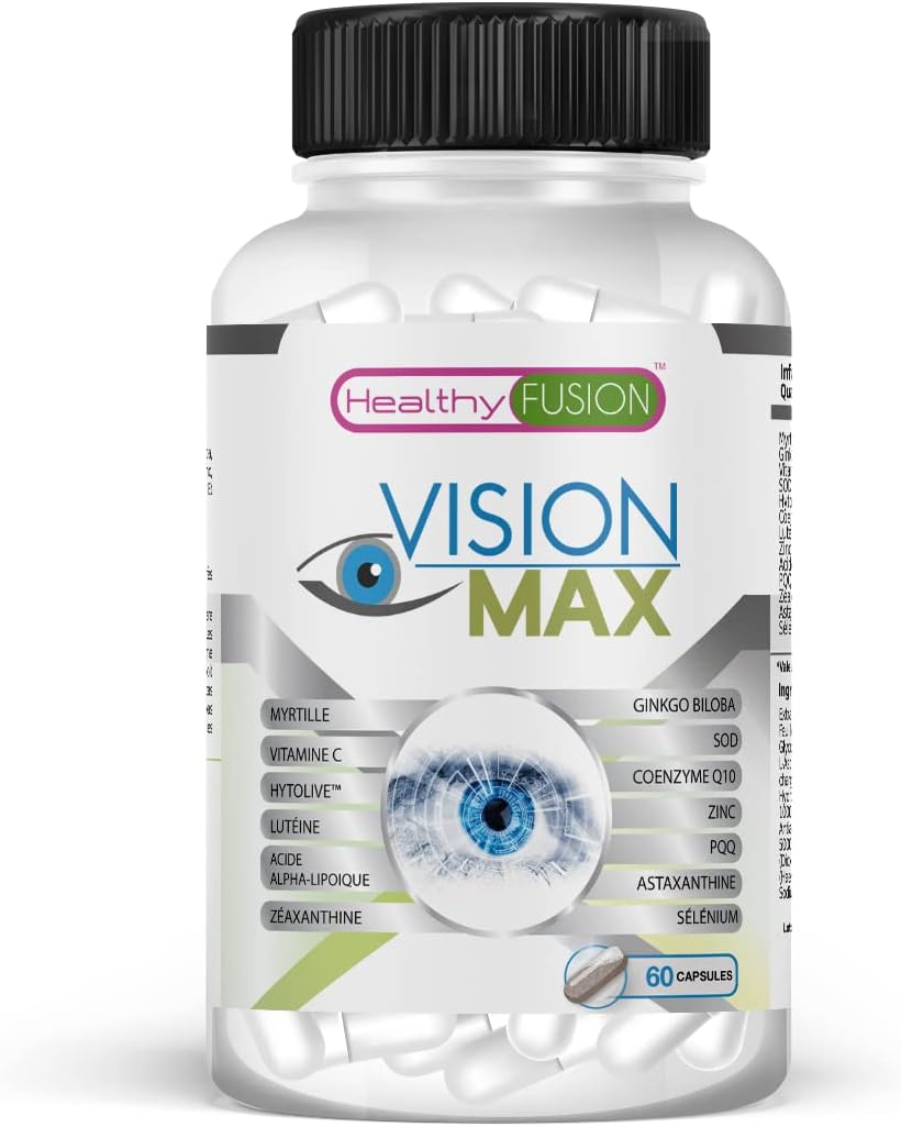 Healthy fusion vision max Luteín pre oči 60 kapsúl
