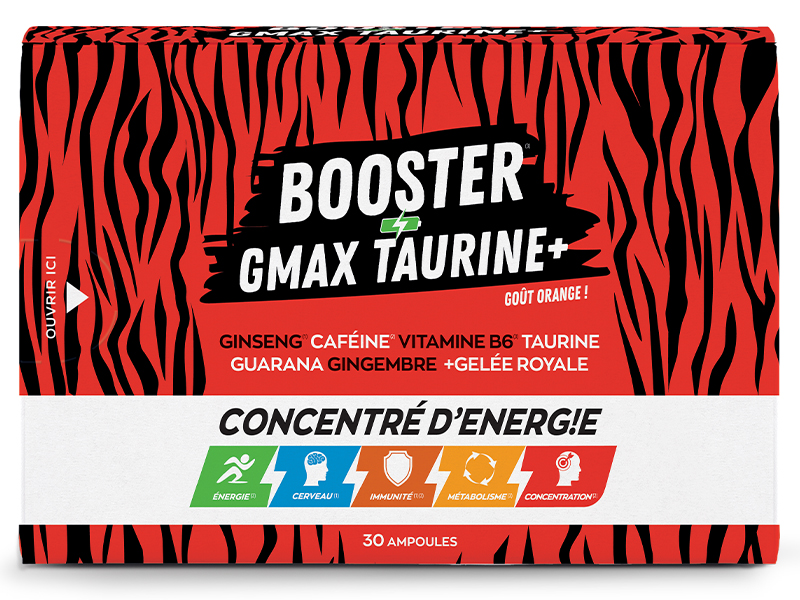 Ea Pharma BOOSTER GMAX-TAURINE 30 ampuliek Exp.: 2026+