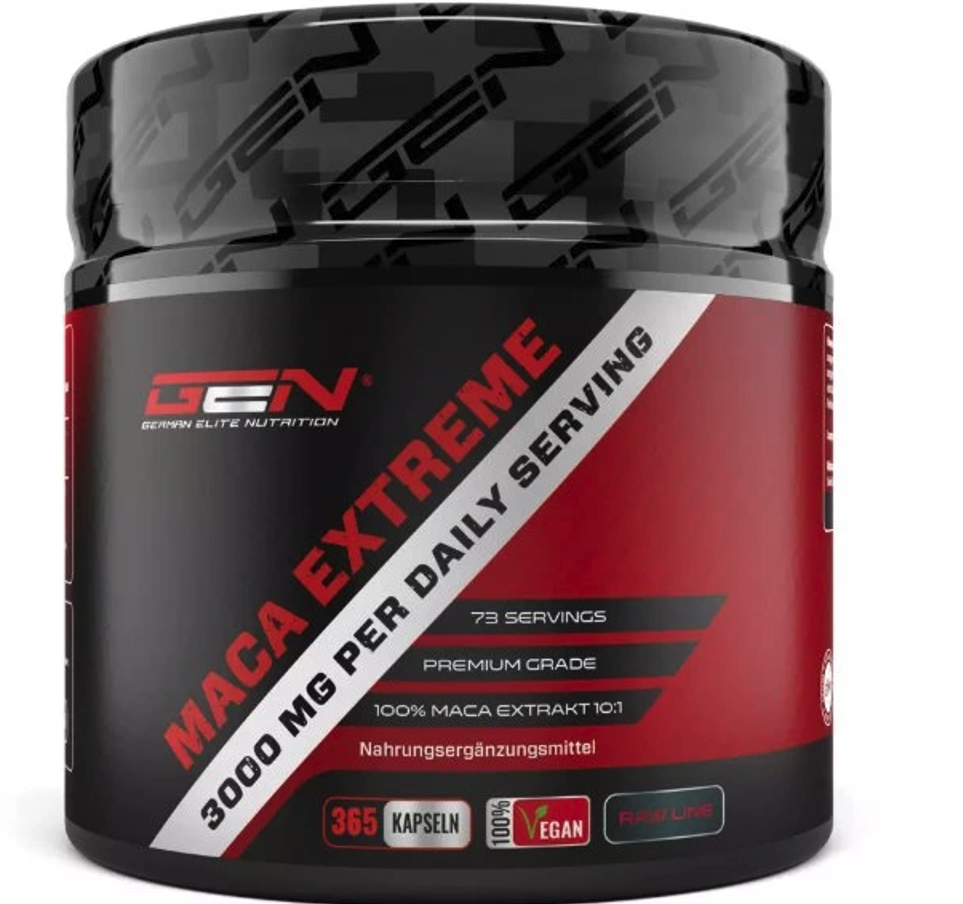 GEN GERMAN ELITE NUTRITION GEN Maca Extreme - 365 vegánskych kapsúl