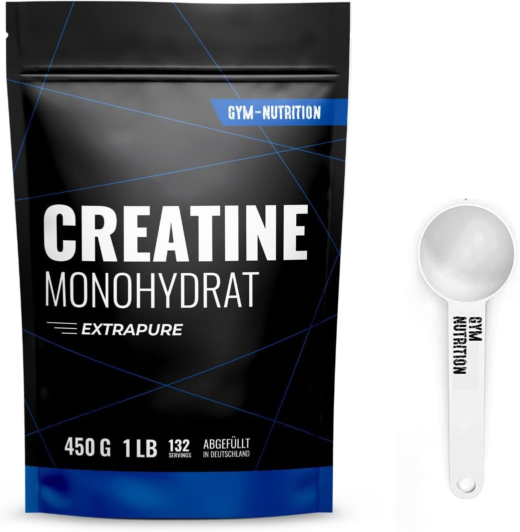 GYM nutrition Kreatín monohydrátový prášok 450 g Exp.: 7/2025